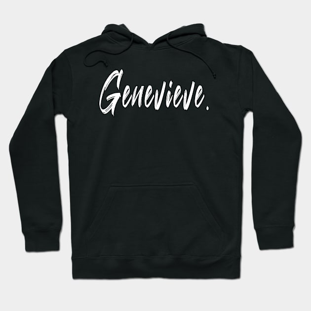 Name Girl Genevieve Hoodie by CanCreate